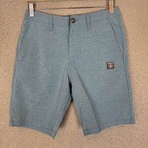 Volcom Shorts Mens‎ 28 Blue Hybrid Walking Surf & Turf Stretch Skate NWOT